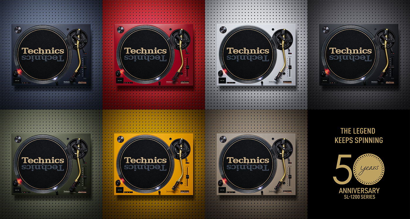 Technics 50th Anniversary Limited Edition SL-1200 – STOKYO
