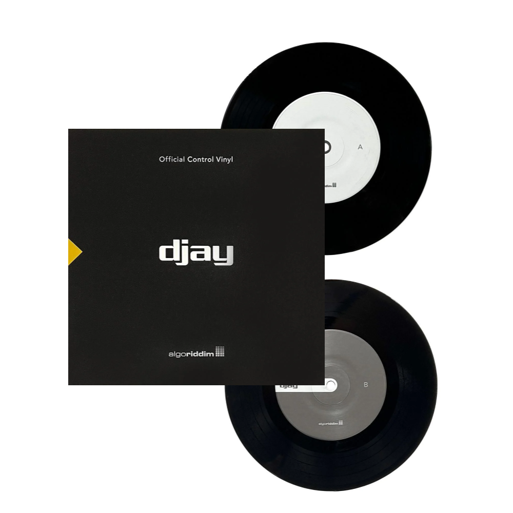 djay Pro 7" Control vinyl (Black Pair)