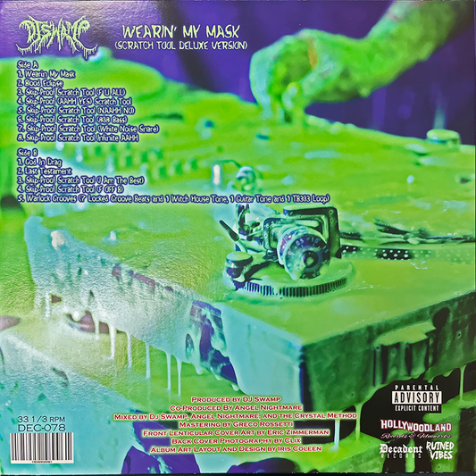 DJ SWAMP - Wearin' My Mask (12") with Hologram Cover