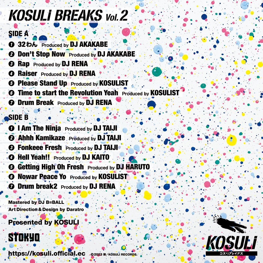 Kosuli Breaks Vol. 2 (7")