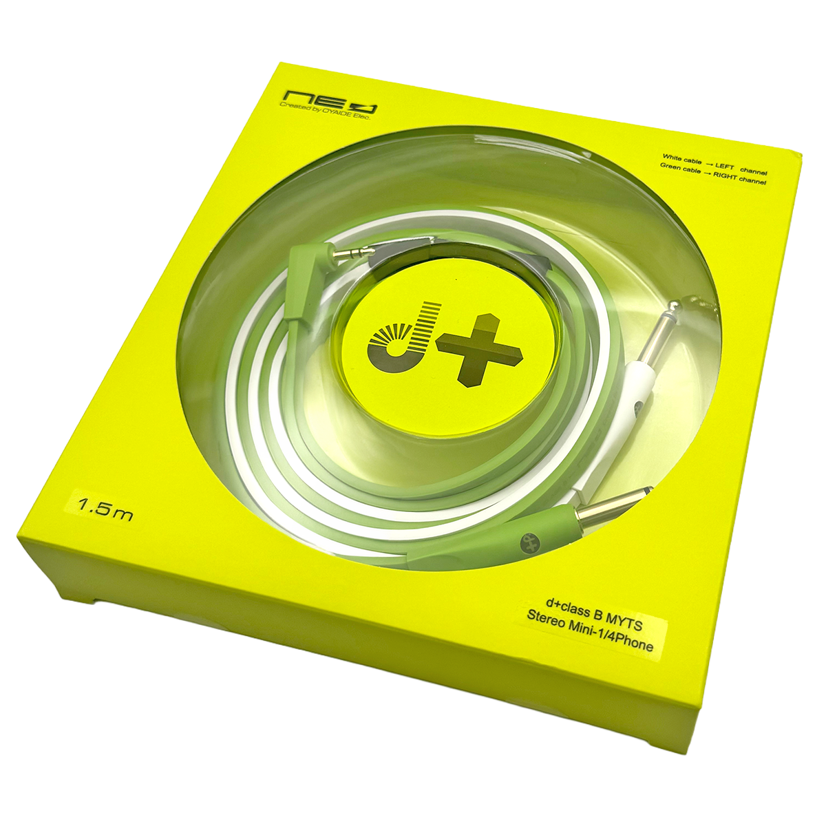 Oyaide NEO d+ Class B MYTS | Stereo Mini to TS – STOKYO