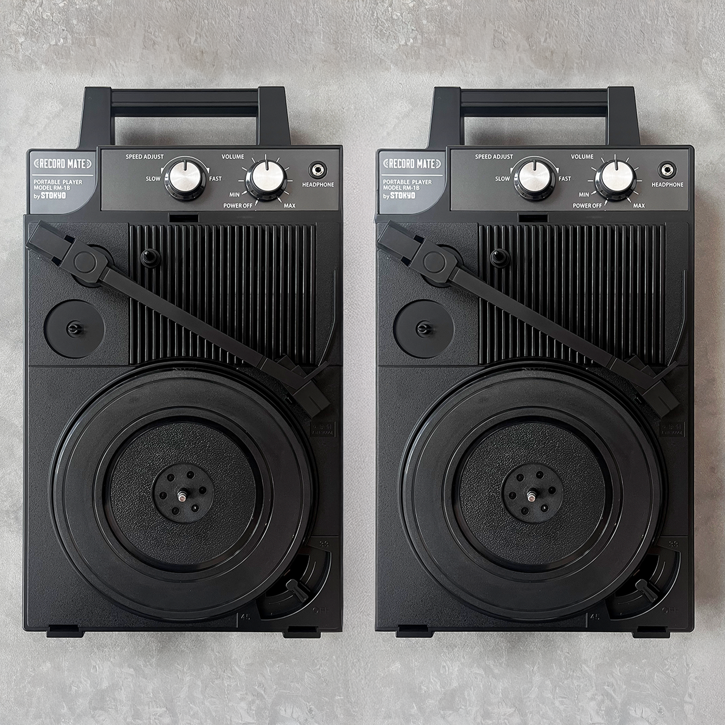 RECORD MATE BLACK PAIR