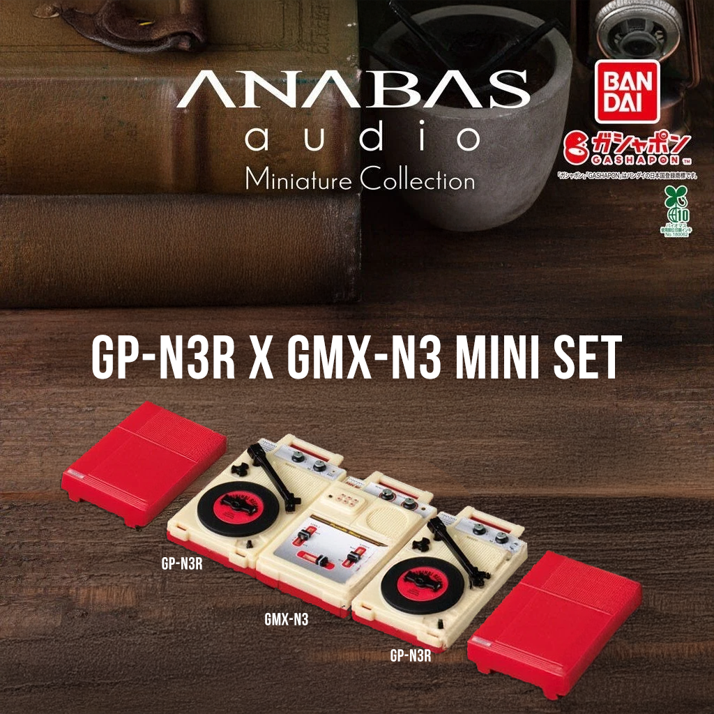 Anabas Audio Miniature Gashapon Collection (GP-N3R + GMX-N3) – STOKYO