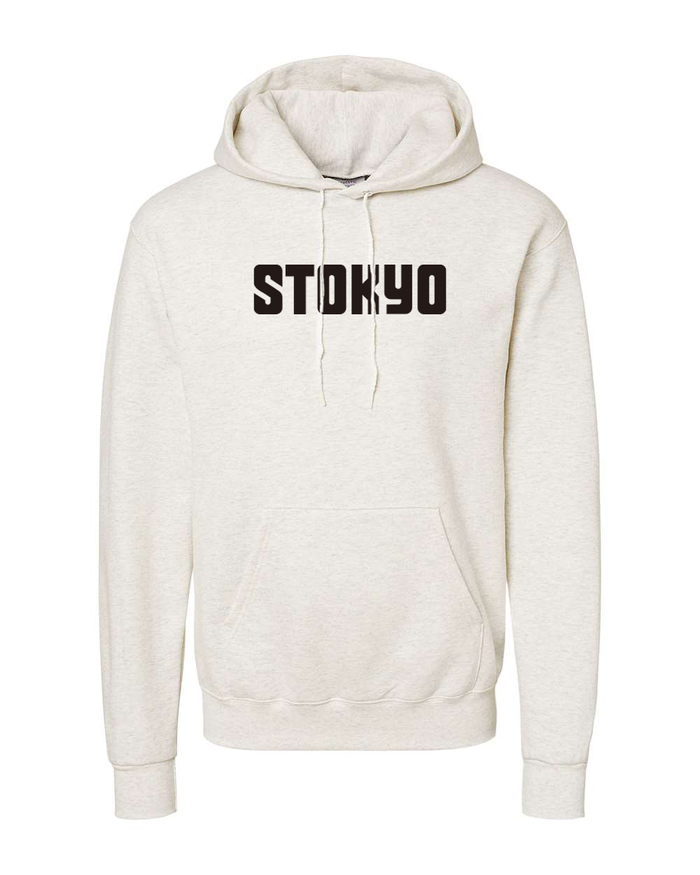 STOKYO Logo Champion Hoodie (Oatmeal Heather) 2023