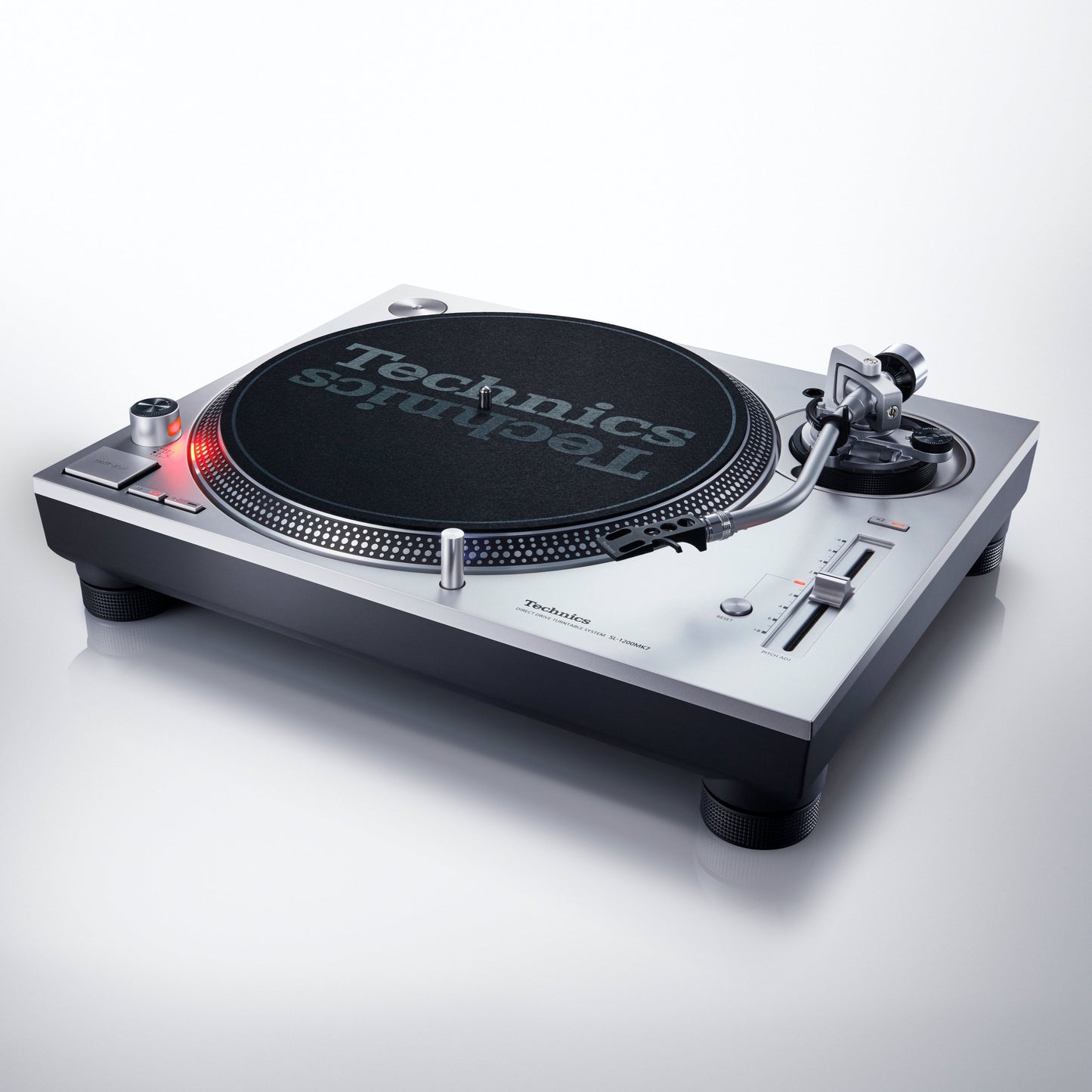 RENTAL: Technics SL-1200MK7S Direct Drive Turntable (Silver Edition)