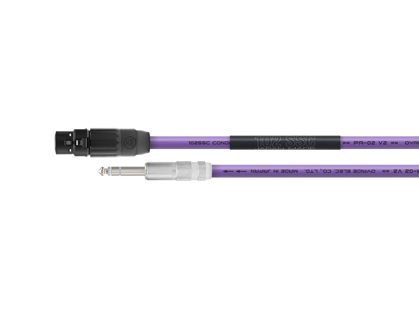 NEO PA-02 V2 Ultra-Grade XFT MIC+LINE Cable by Oyaide Elec. Co.