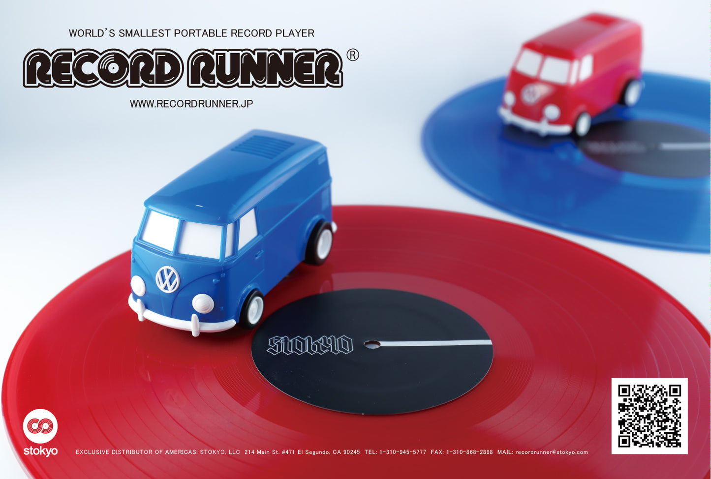 RECORD RUNNER® - Cherry Red