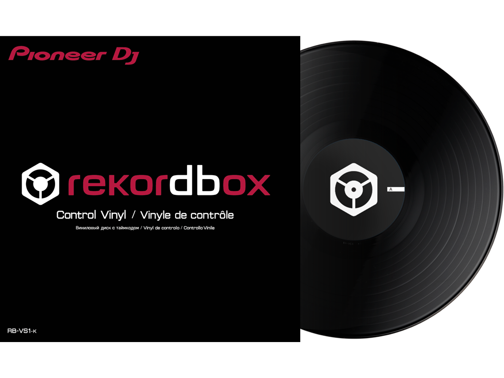 rekordbox Control Vinyl - Black (12 rekordbox Control Vinyl - Black (12