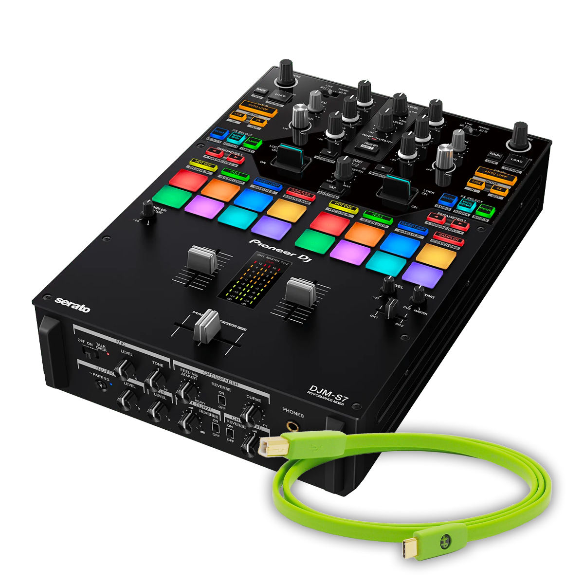saltet enhed samvittighed Pioneer DJ DJM-S7 Professional Scratch 2-channel DJ mixer (Black) – STOKYO
