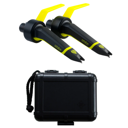 Ortofon Concorde CLUB Cartridge Pair with STOKYO Black Box Cartridge Case Set