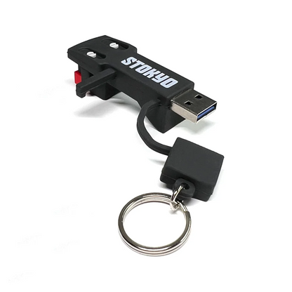 STOKYO 16GB USB 3.0 Flash Drive + Keychain