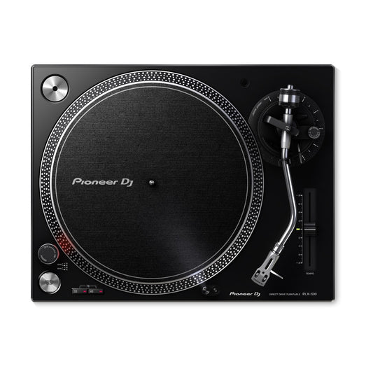Pioneer DJ PLX-500-K Direct Drive Turntable (Black)