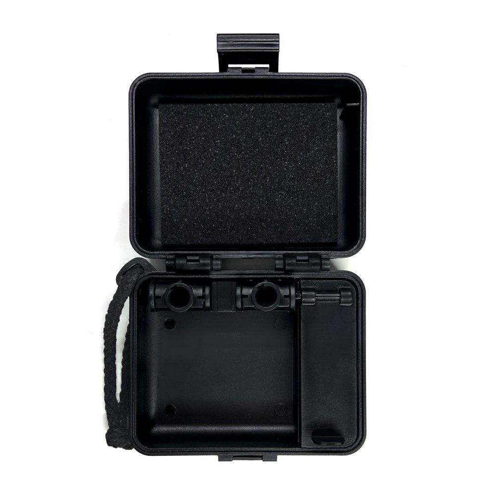 Open view of the STOKYO BLACK BOX (Black Edition) 
