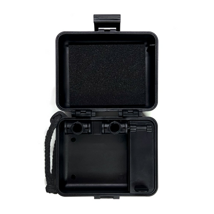 Open view of the STOKYO BLACK BOX (Black Edition) 