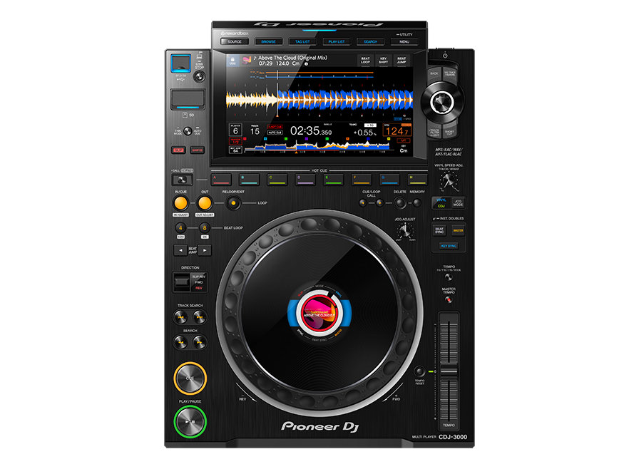 9-Inch Full-Color HD Touch Screen on the Pioneer DJ CDJ-3000