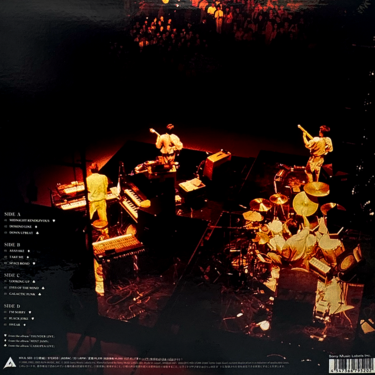 CASIOPEA — recorded LIVE and BEST～Early Alfa Years (Limited 2LP Heavyweight Vinyl, Japan Import)