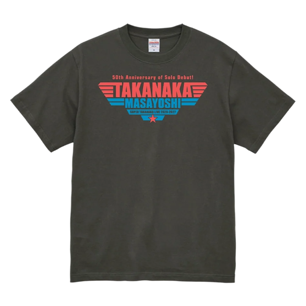 Masayoshi Takanaka Japan Tour Black T-Shirt | Official 50th Anniversary Tour Merch