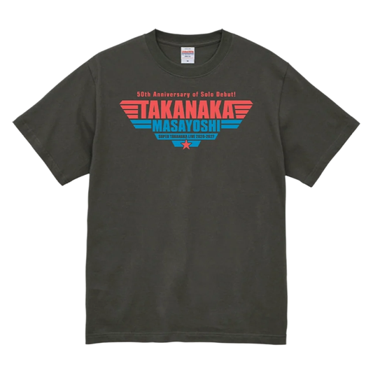Masayoshi Takanaka Japan Tour Black T-Shirt | Official 50th Anniversary Tour Merch