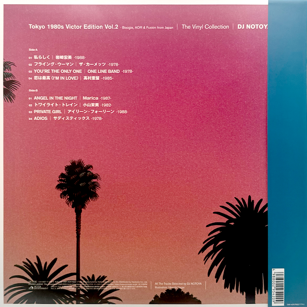 DJ NOTOYA — Tokyo 1980s Victor Edition Vol.2 (Limited Vinyl, Japan Import LP)