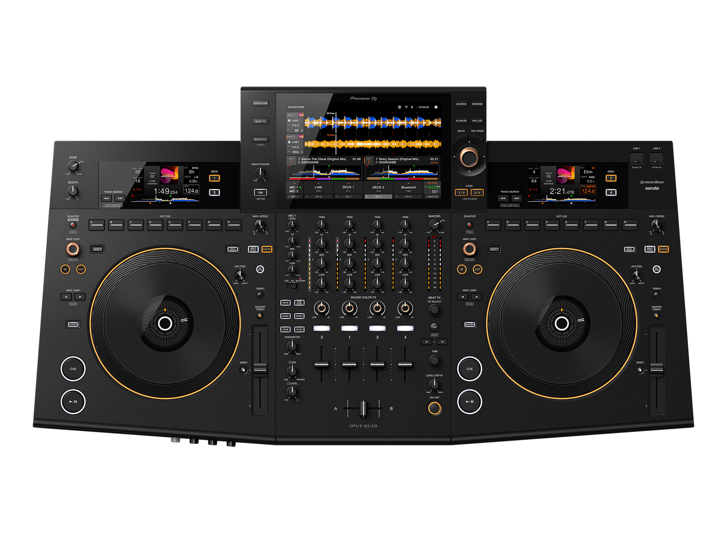 Pioneer DJ OPUS-QUAD with 4 Oyaide NEO d+ Class B Cables