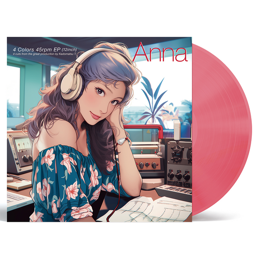 Anna - 4 Colors 45rpm EP (12"/Color Vinyl) | City Pop on Vinyl 2024