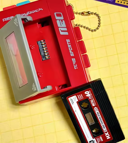 Toys Spirits Mini Retro Cassette Player | Gashapon Capsule