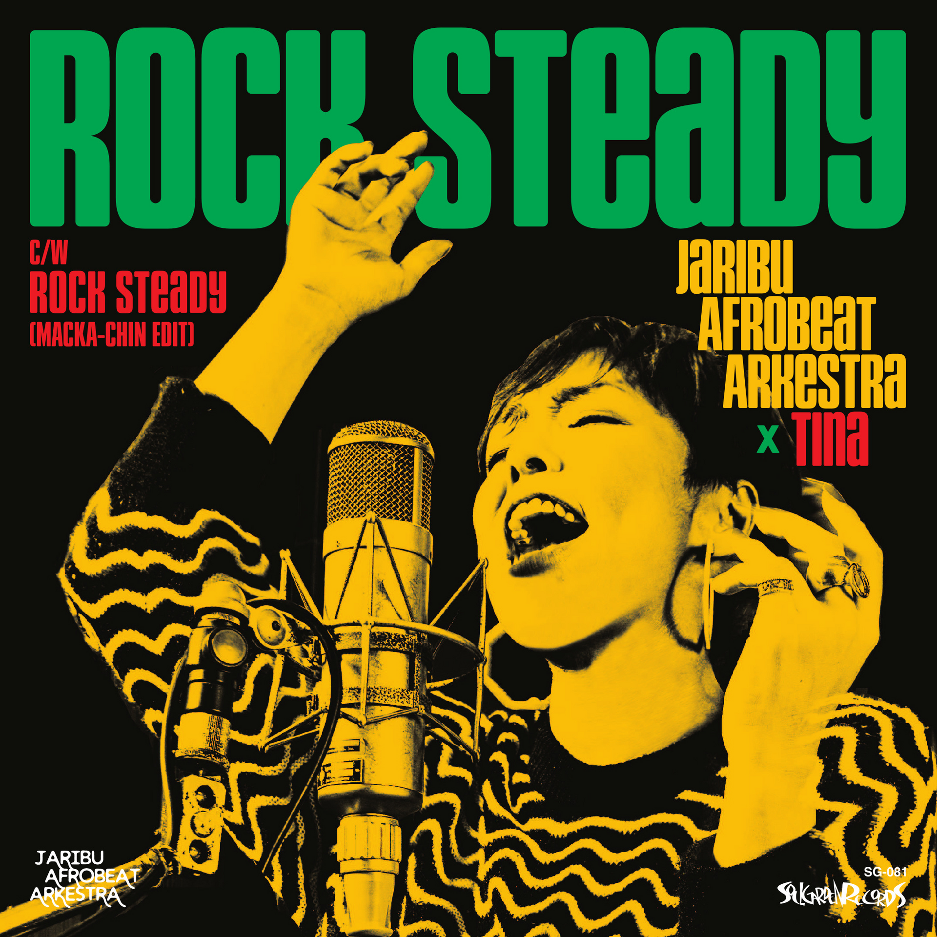 JariBu Afrobeat Arkestra x Tina – Rock Steady / Rock Steady (MACKA
