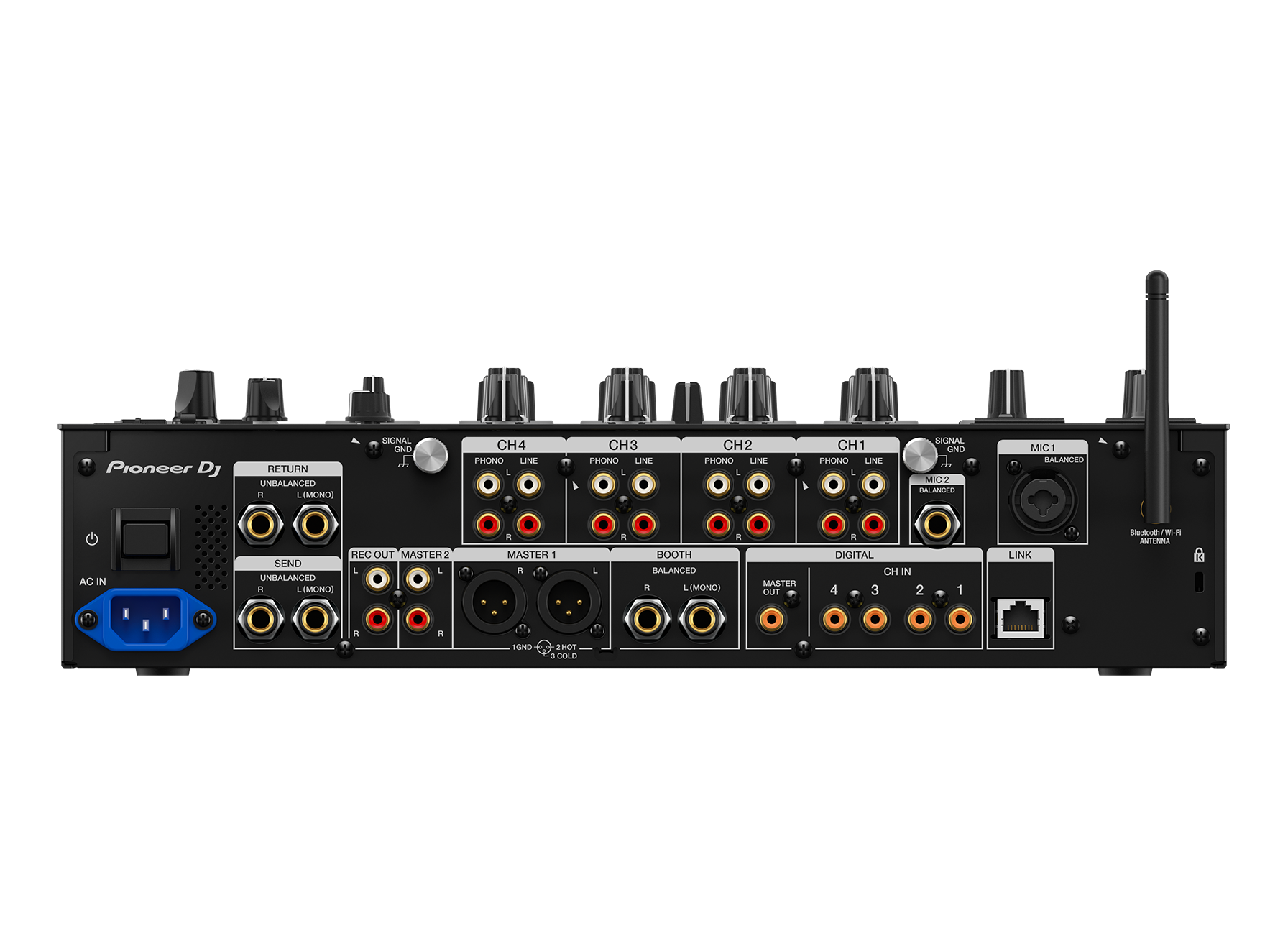 Pioneer DJ DJM-A9 with 3 NEO d+ Class B Cables – STOKYO Pioneer DJ DJM-A9 with 3 NEO d+ Class B Cables – STOKYO