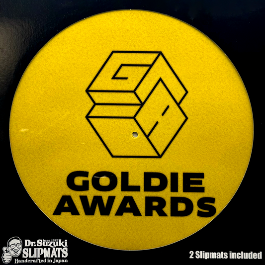 Dr. Suzuki "Goldie Awards" Slipmat Pair GOLD Edition (Limited Fools Gold Vault Find)