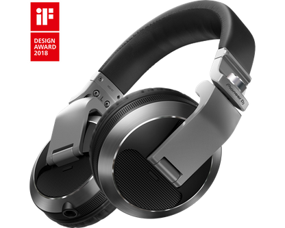 Pioneer HDJ-X7 Professional DJ headphones (silver)