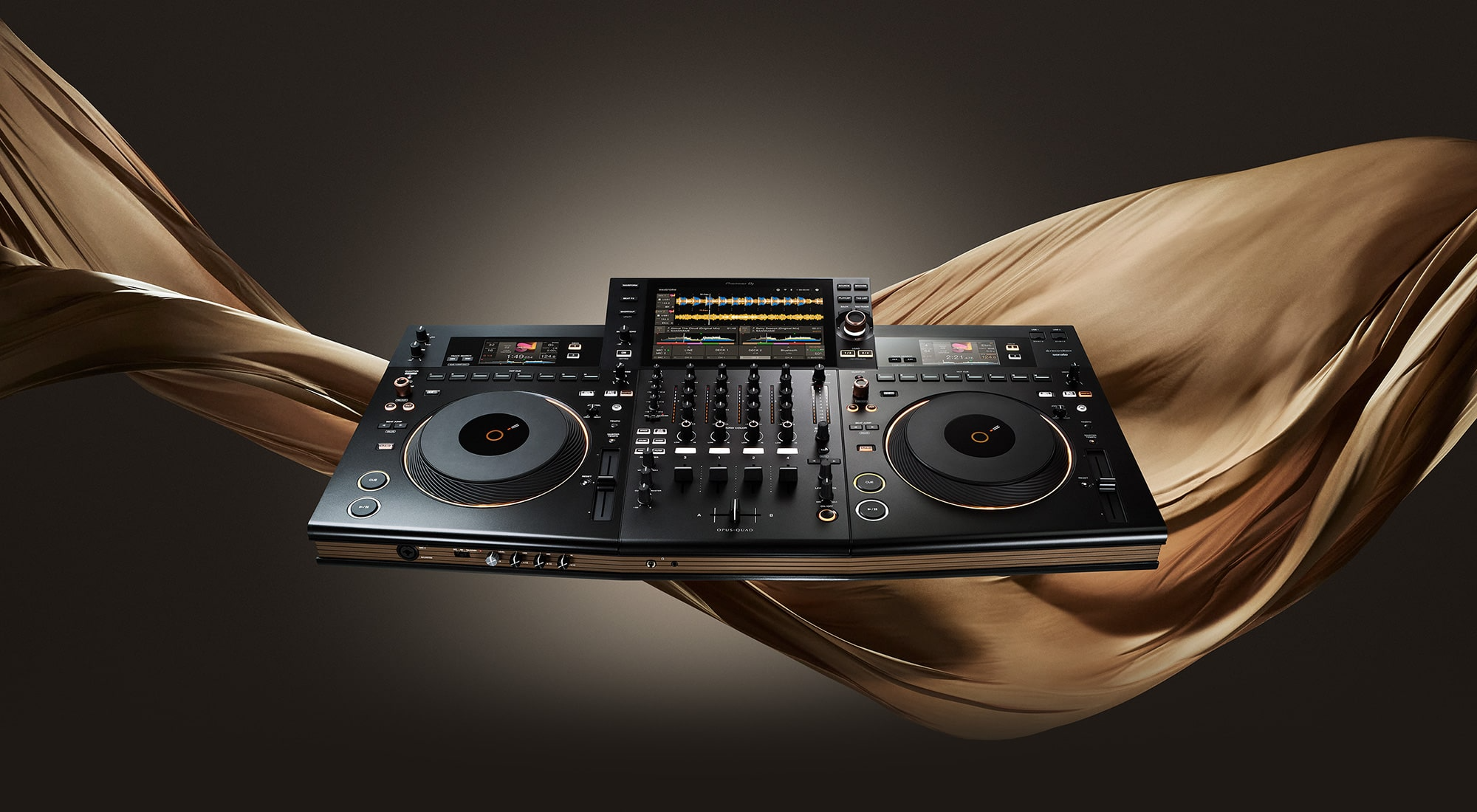 The King of DJ Controllers Opus Quad