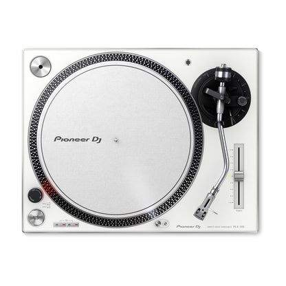 Pioneer DJ PLX-500-W Direct Drive Turntable (White)