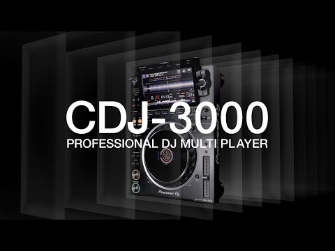 Professional-Grade Pioneer DJ CDJ-3000 Multi Player for DJs