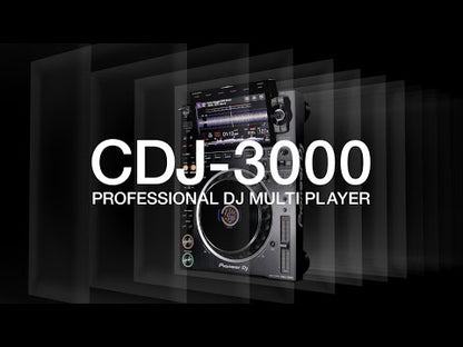 Professional-Grade Pioneer DJ CDJ-3000 Multi Player for DJs