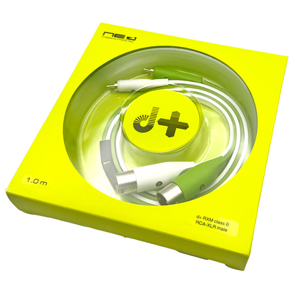 NEO d+ Class B RXM Cable (RCA - XLR Male) for DJs & Audio Professionals by Oyaide Elec. Co.