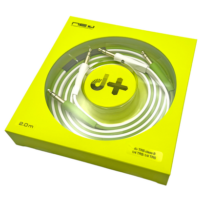 NEO d+ Class B TRS Cable (1/4 to 1/4" TRS) for DJs & Audio Professionals by Oyaide Elec. Co.