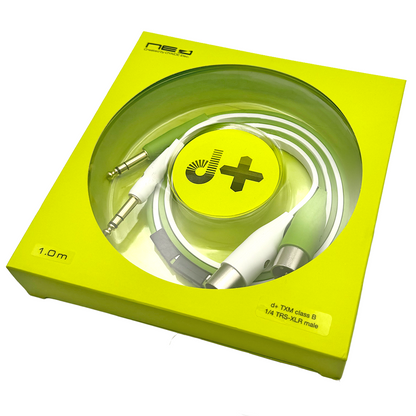 NEO d+ Class B TXM Cable (XLR-Male to 1/4" TS) for DJs & Audio Professionals by Oyaide Elec. Co.