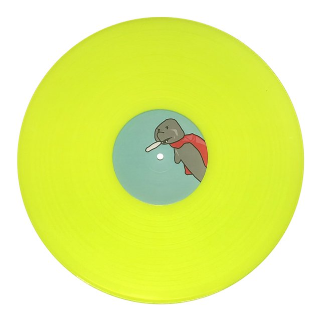 DJ QBert (Skratchy Seal) - Super Seal Breaks Japan Edition Neon Hi-Lighter Yellow/Green