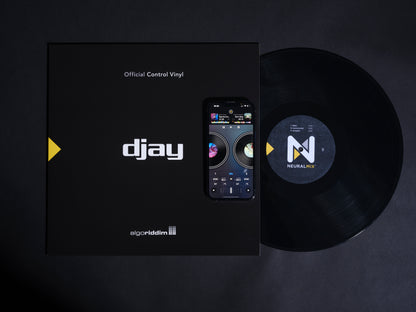 djay Pro 12" Control Vinyl (Black Single)
