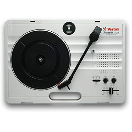 Vestax Handy Trax, White (Portable Turntable)