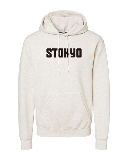 STOKYO Logo Champion Hoodie (Oatmeal Heather) 2023