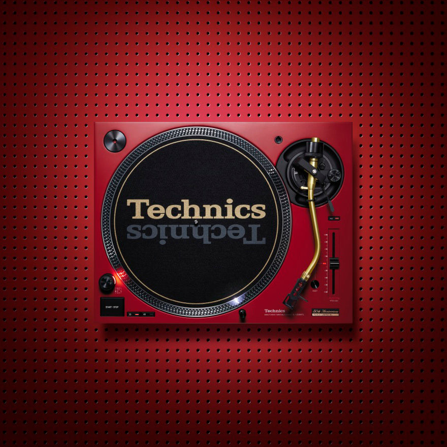 Technics 50th Anniversary SL-1200M7LPR (Red) Direct Drive Turntable