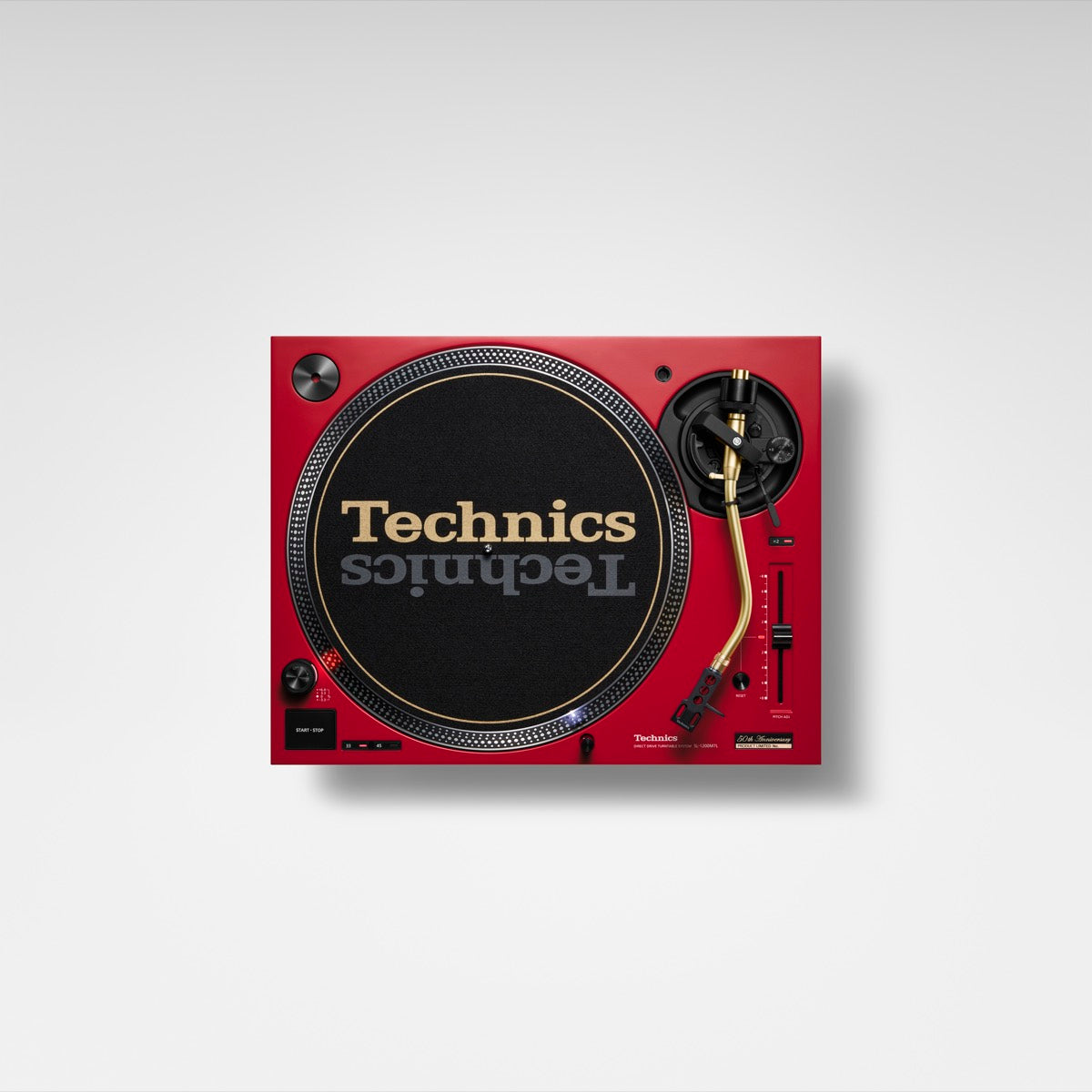 Technics 50th Anniversary SL-1200M7LPR (Red) Direct Drive Turntable