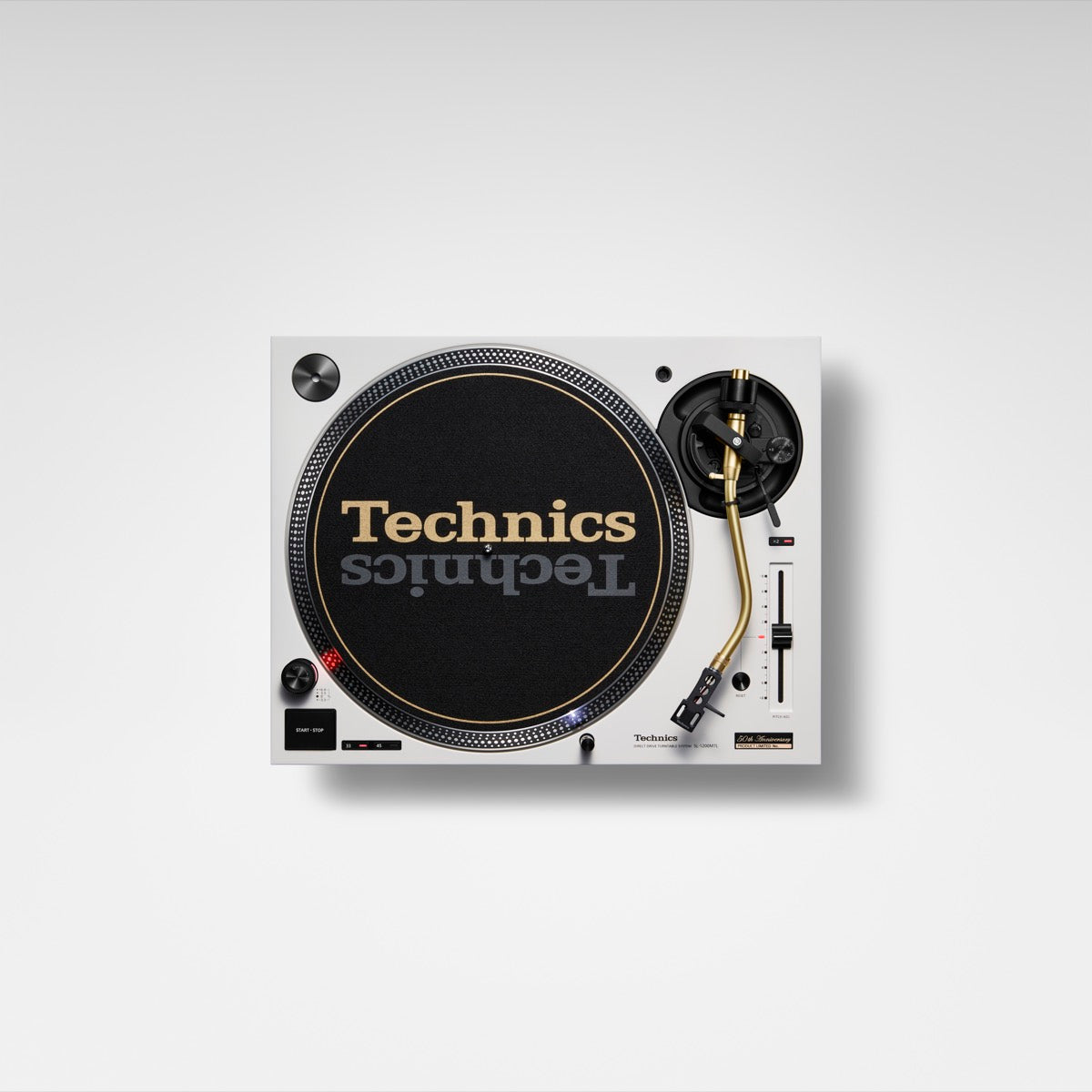 Technics 50th Anniversary SL-1200M7LPW (White) Direct Drive Turntable 