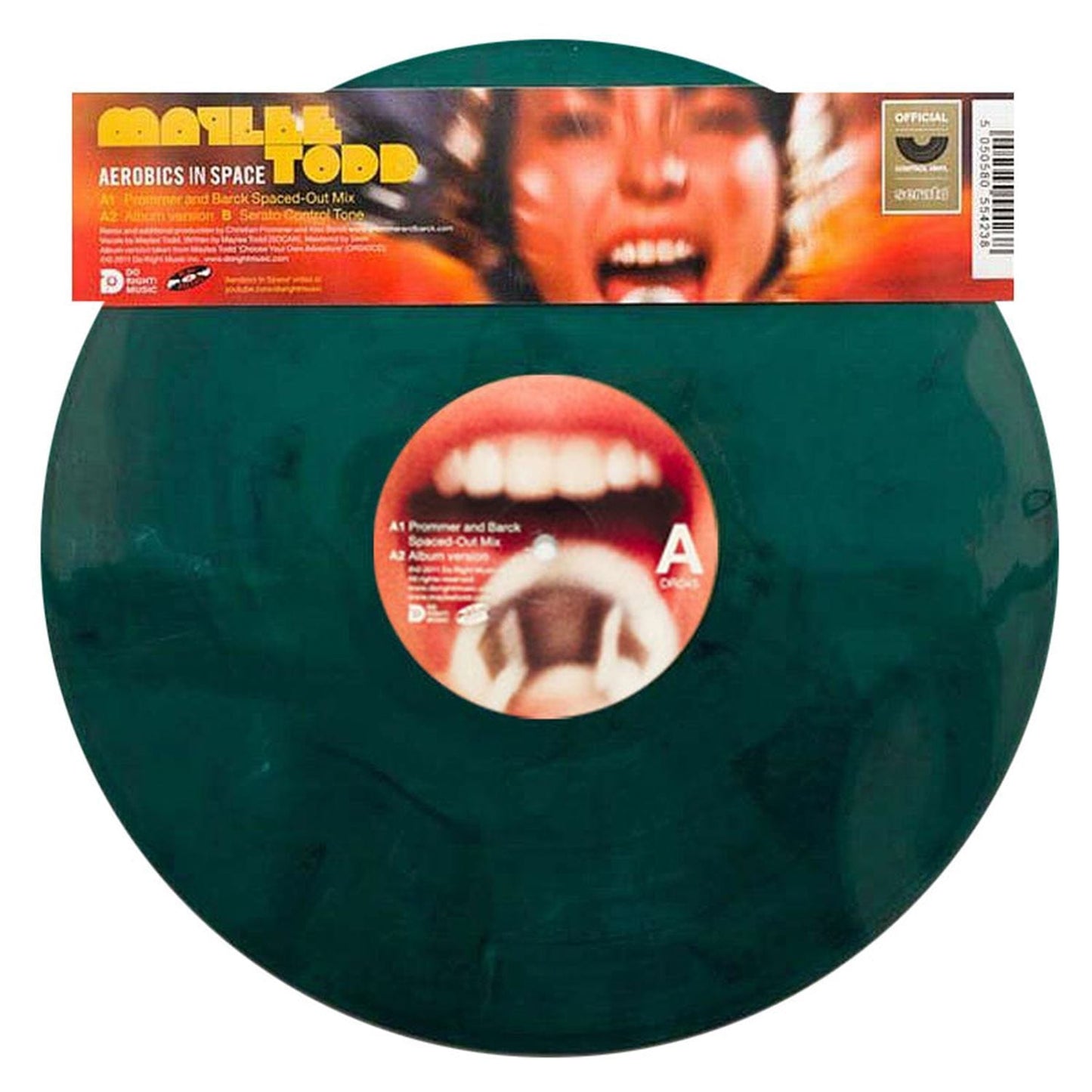 Maylee Todd "Aerobics in Space" Serato Vinyl (Jade Green) (12")