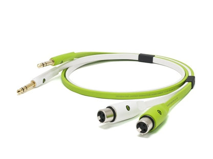NEO d+ Class B XFT Cable (XLR-Female to 1/4" TRS) for DJs & Audio Professionals by Oyaide Elec. Co.