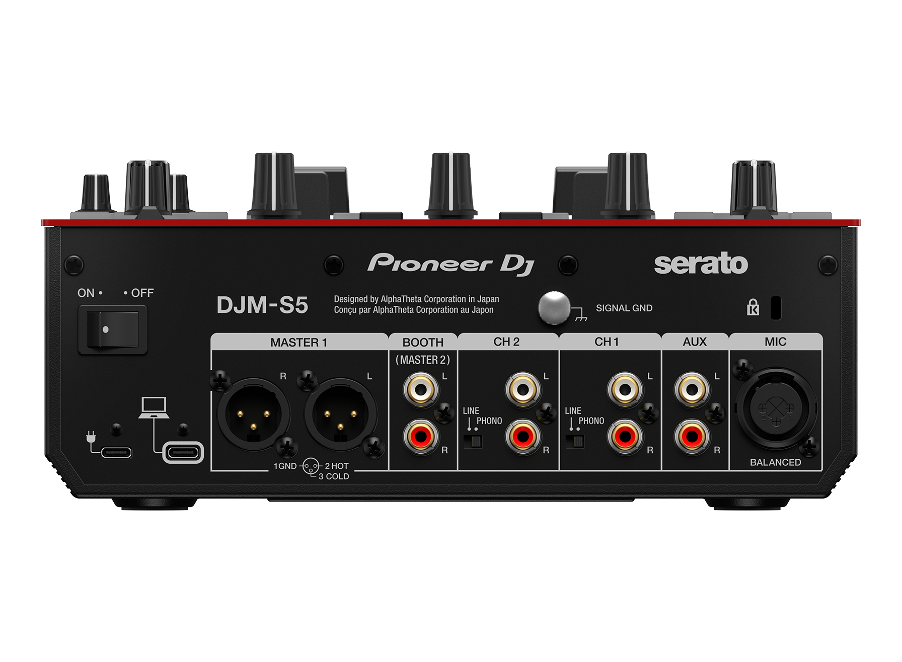 Pioneer DJ DJM-S5 Professional Scratch 2-channel DJ mixer (Gloss Pioneer DJ DJM-S5 Professional Scratch 2-channel DJ mixer (Gloss