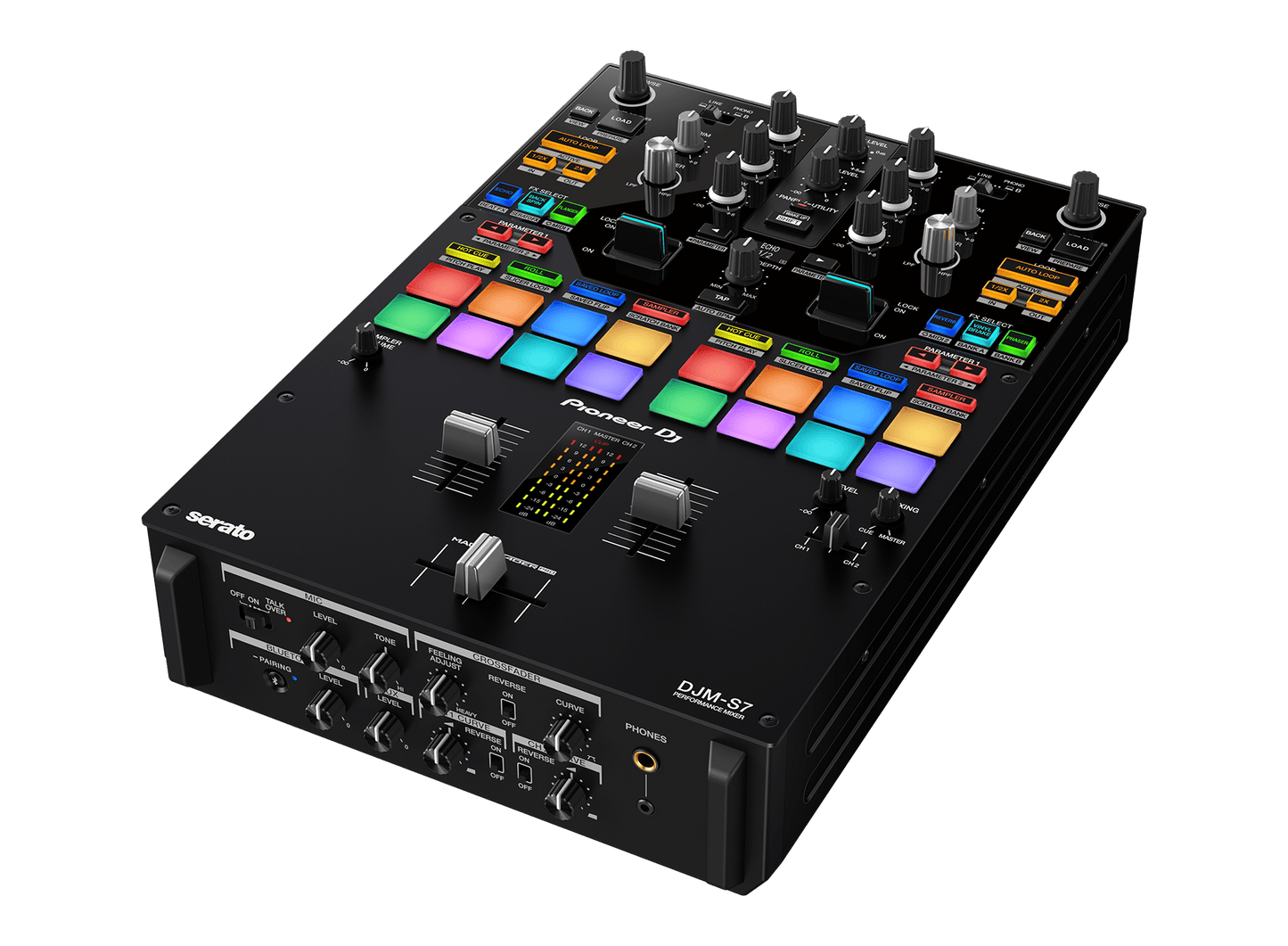 Pioneer DJ DJM-S7 Professional Scratch 2-channel DJ Mixer (Black Pioneer DJ DJM-S7 Professional Scratch 2-channel DJ Mixer (Black