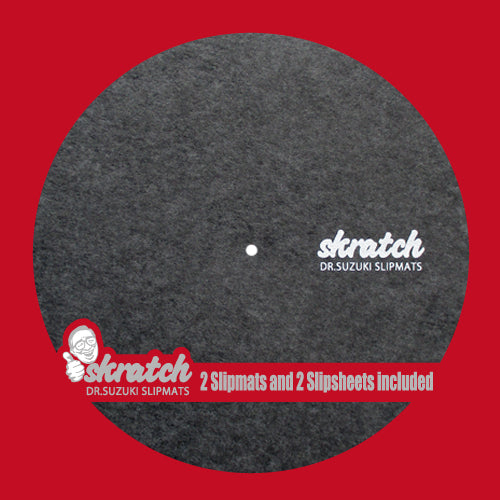 Dr. Suzuki - Skratch 12" Slipmat + Slipsheet Pair