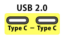 Oyaide NEO d+ Class B USB Type-C to Type-C Cable